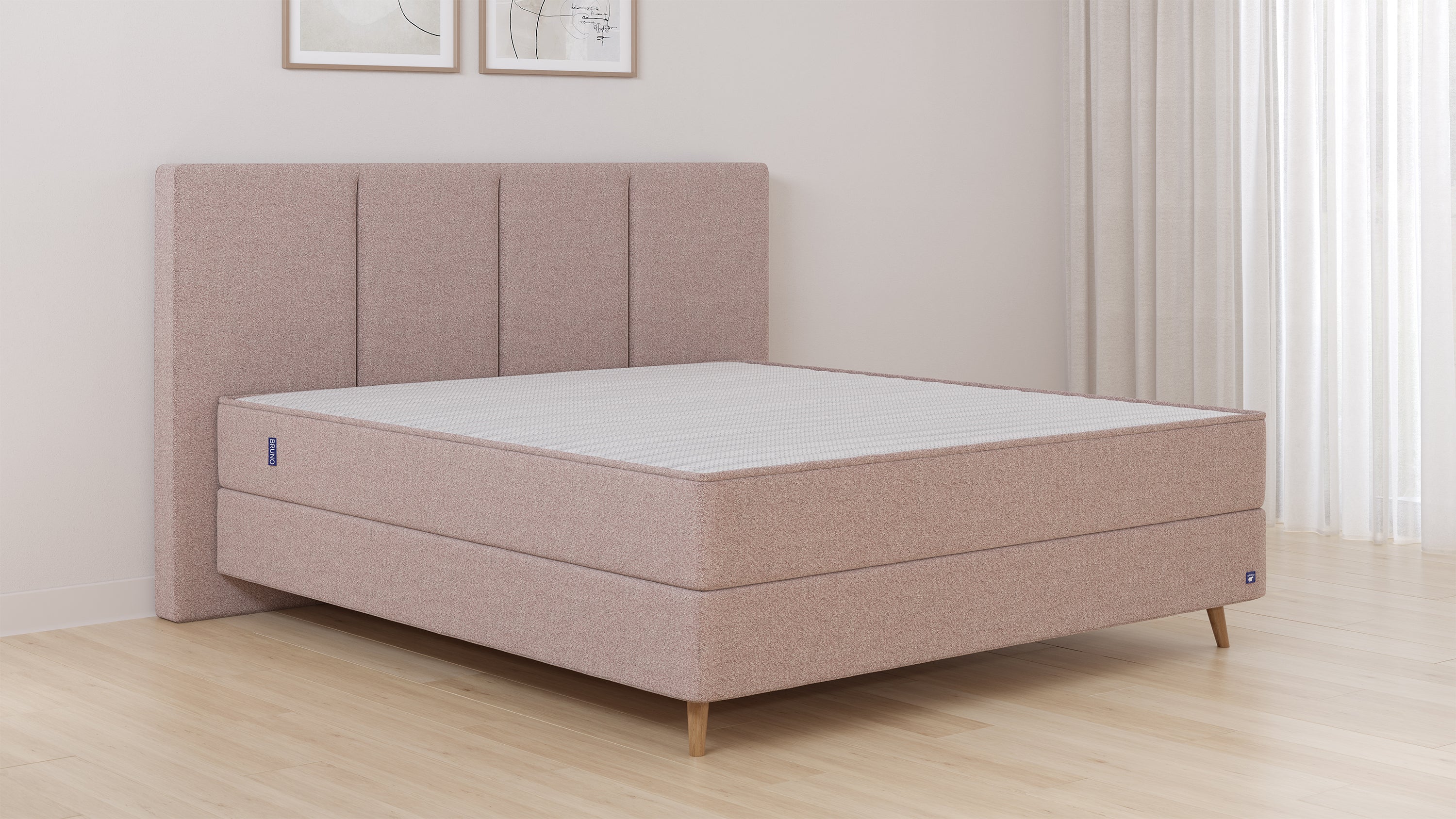 Boxspringbett 240x200 cm – das Familienbett von Bruno